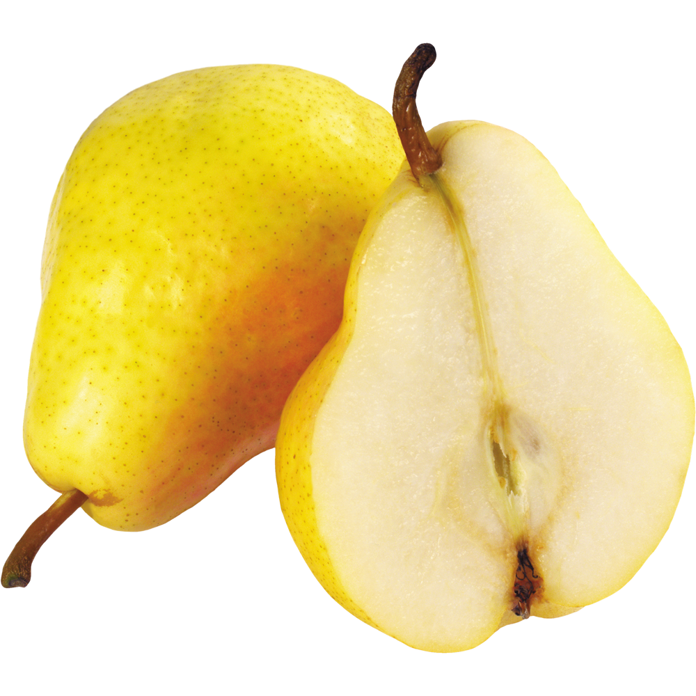 Yellow Pear  Transparent Image