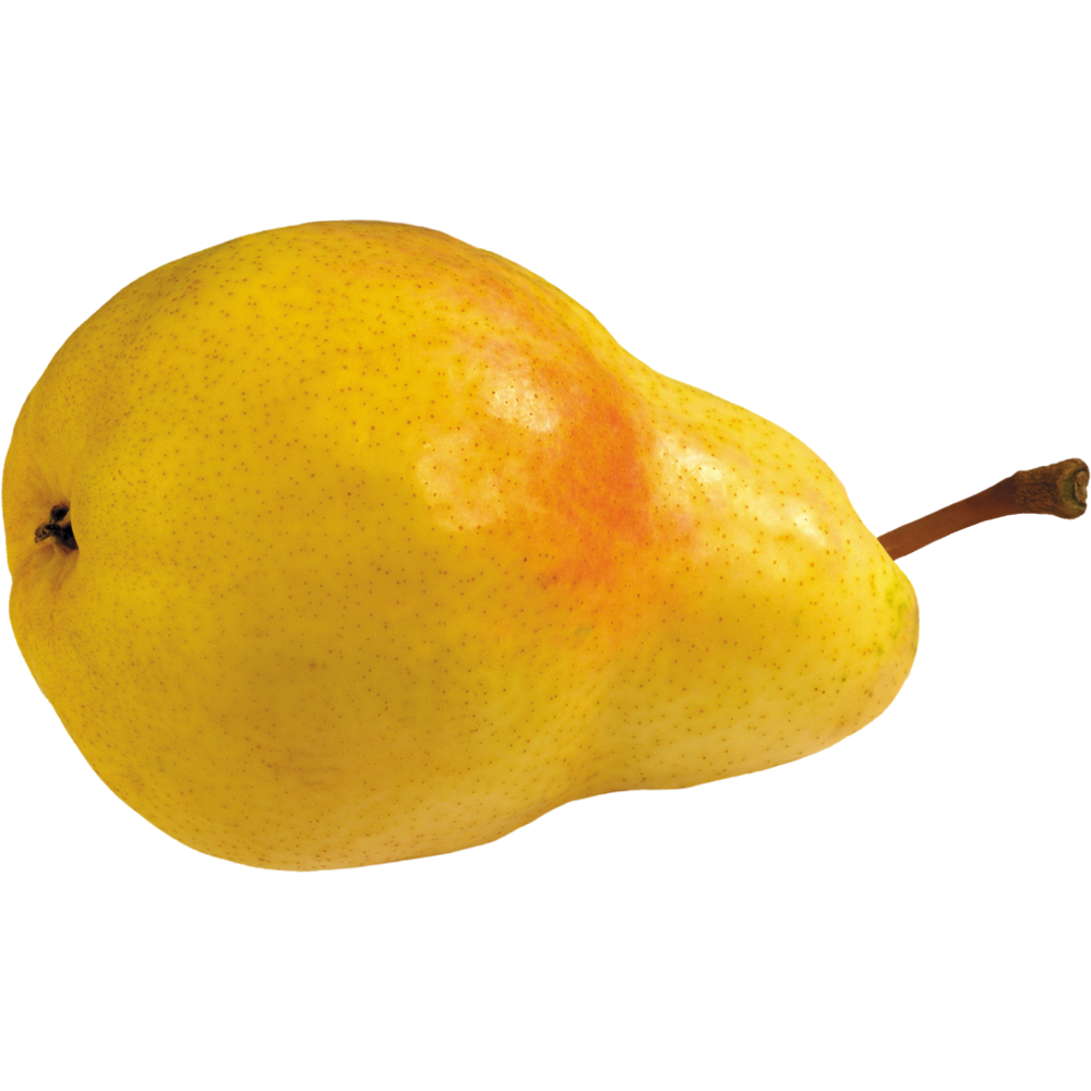 Yellow Pear Transparent Picture
