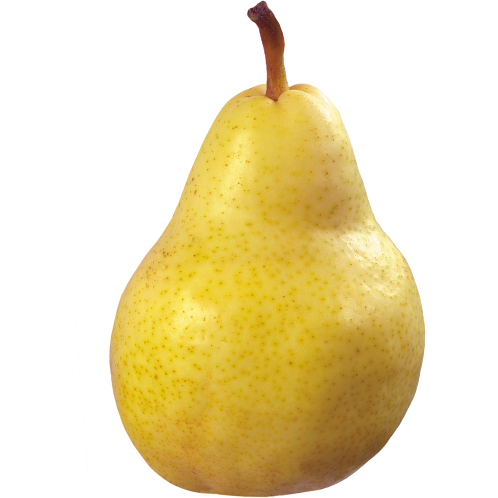 Yellow Pear  Transparent Clipart
