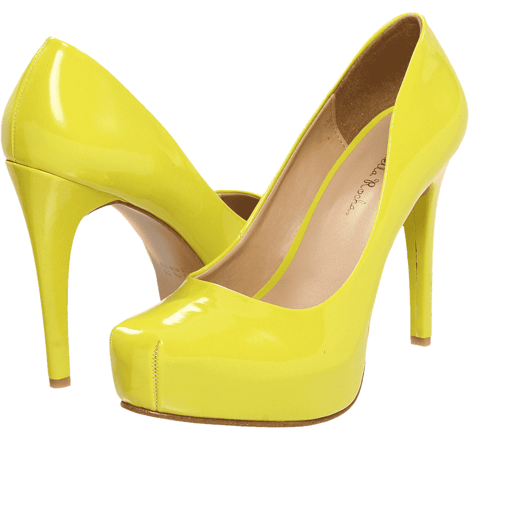 Yellow Sandal Transparent Clipart