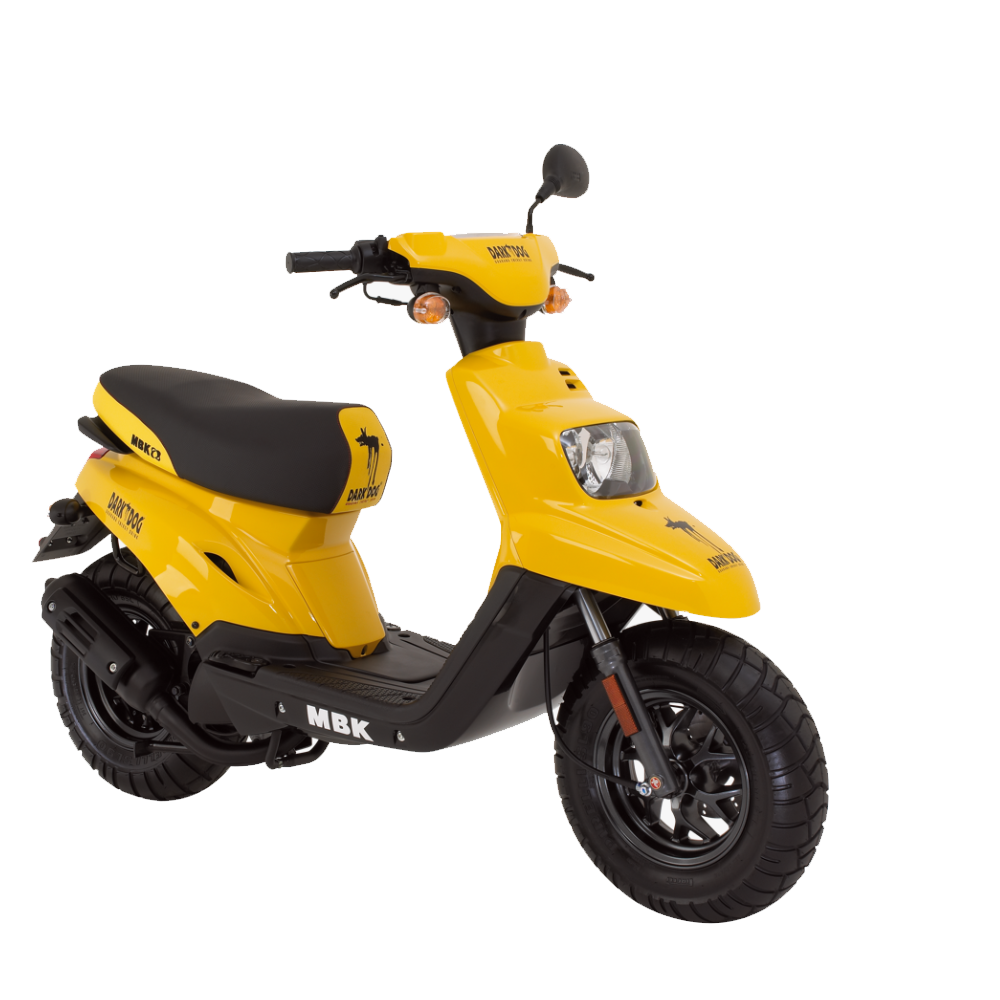 Yellow Scooty Transparent Image