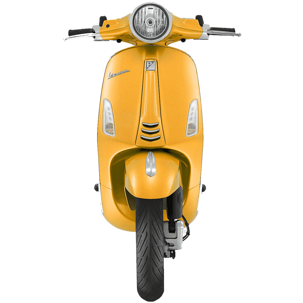 Yellow Scooty Transparent Picture