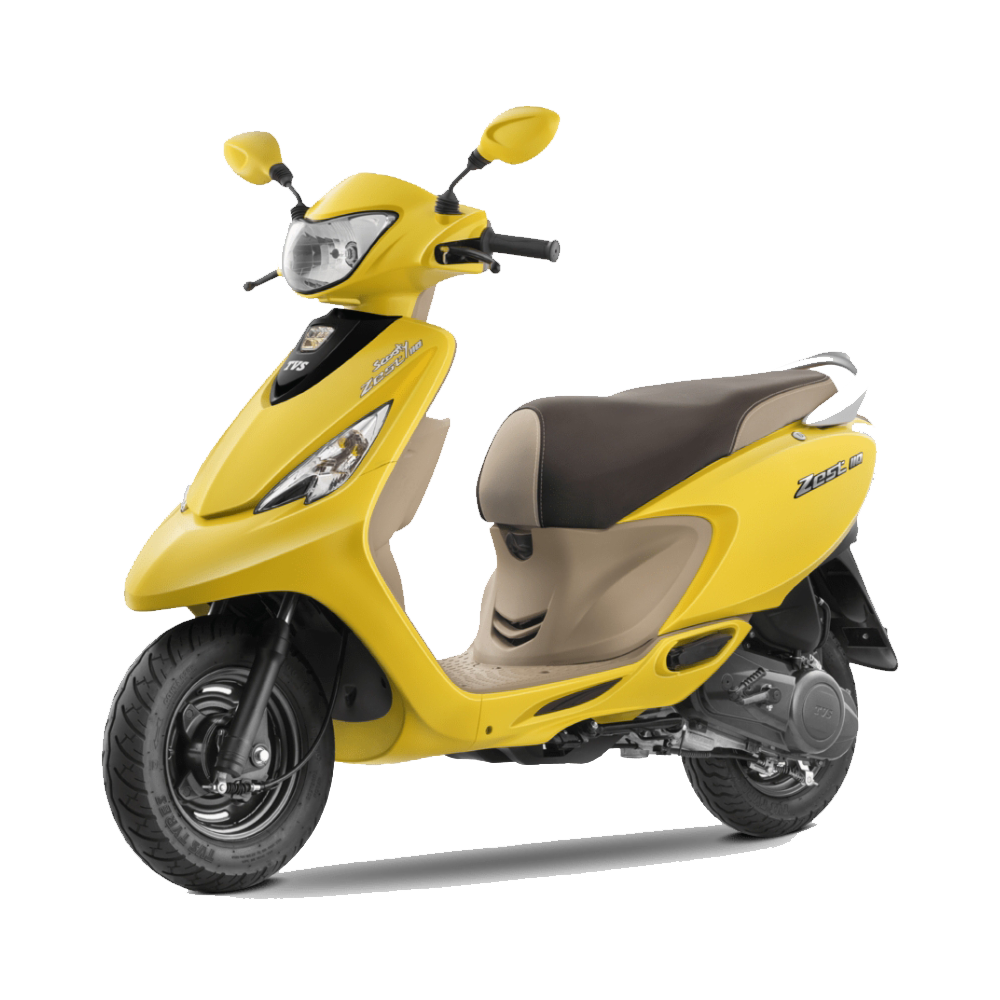 Yellow Scooty Transparent Gallery