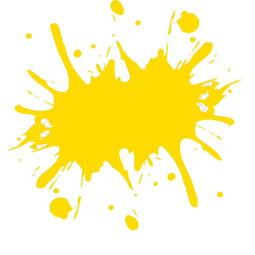 Yellow Splash Transparent Picture