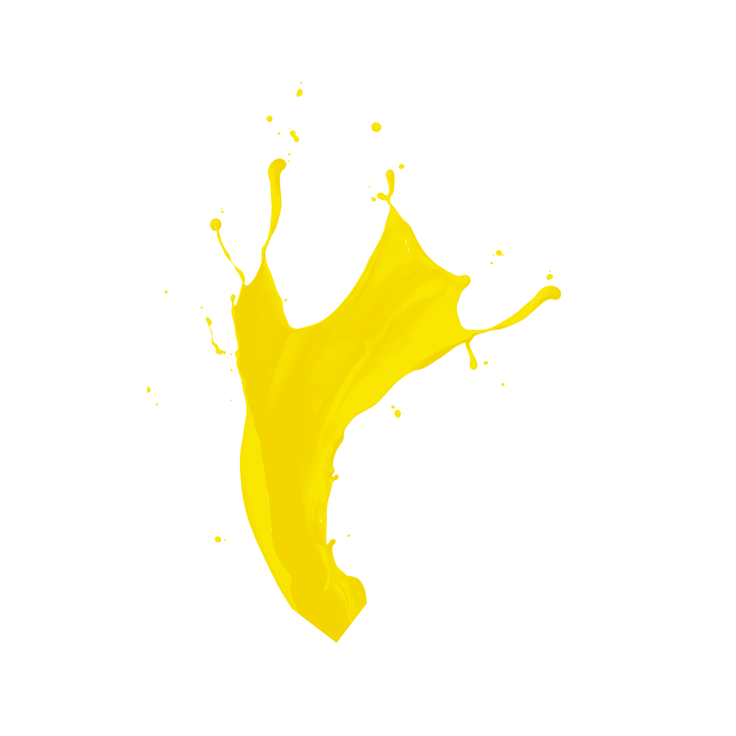 Yellow Splash  Transparent Gallery