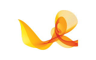 Yellow Wave PNG