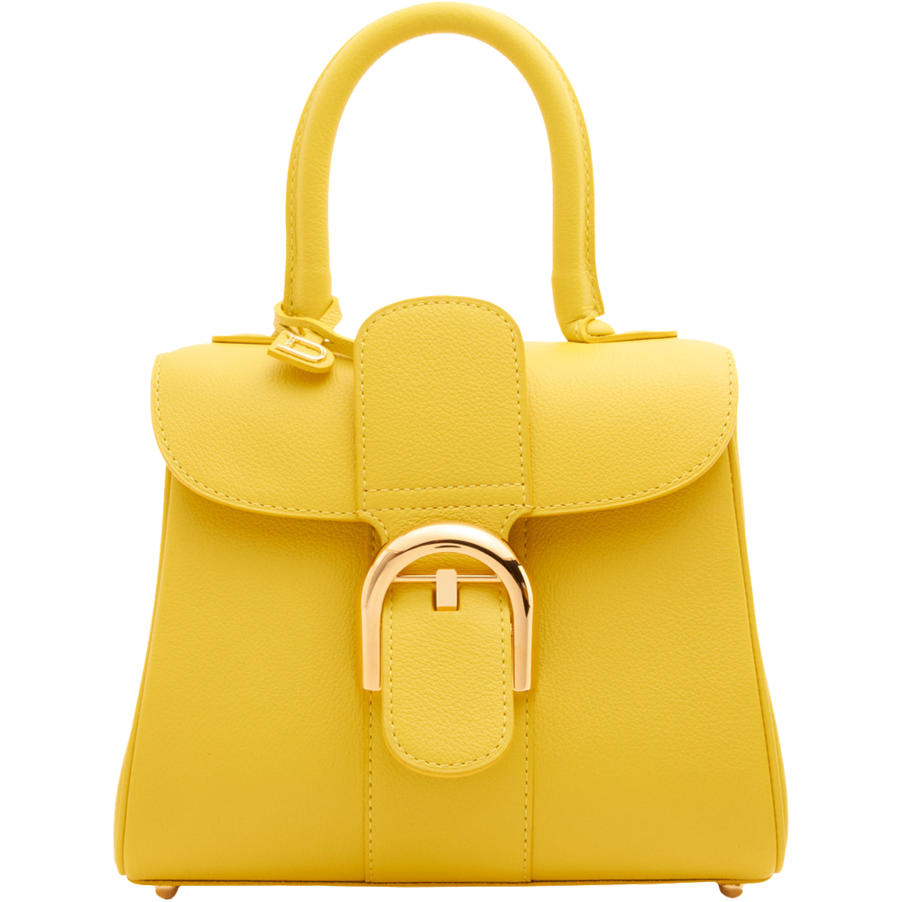 Yellow Women Bag Transparent Image