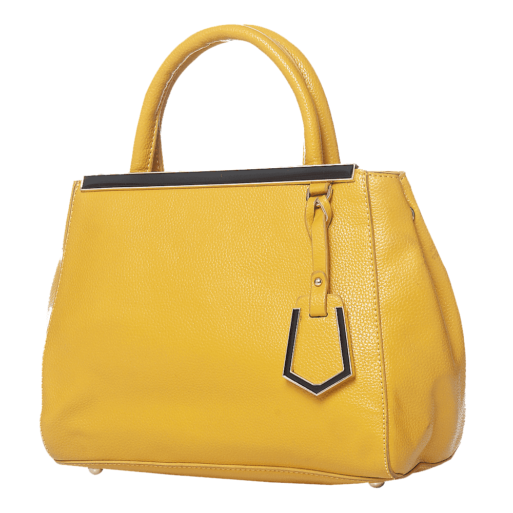 Yellow Women Bag Transparent Photo