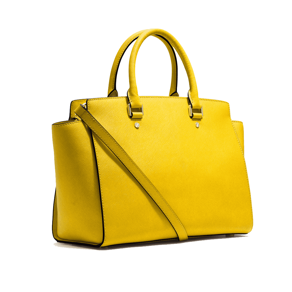 Yellow Women Bag Transparent Clipart
