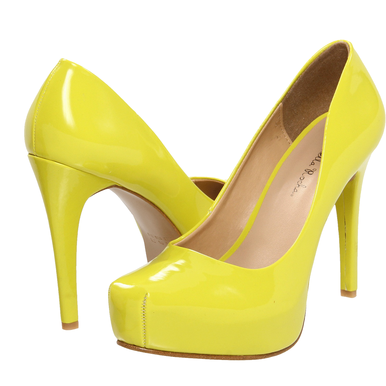 Yellow Women Shoes  Transparent Clipart