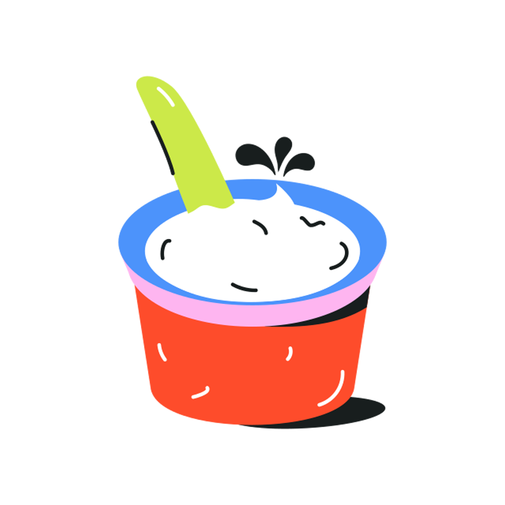 Yogurt Free Sticker Transparent Photo