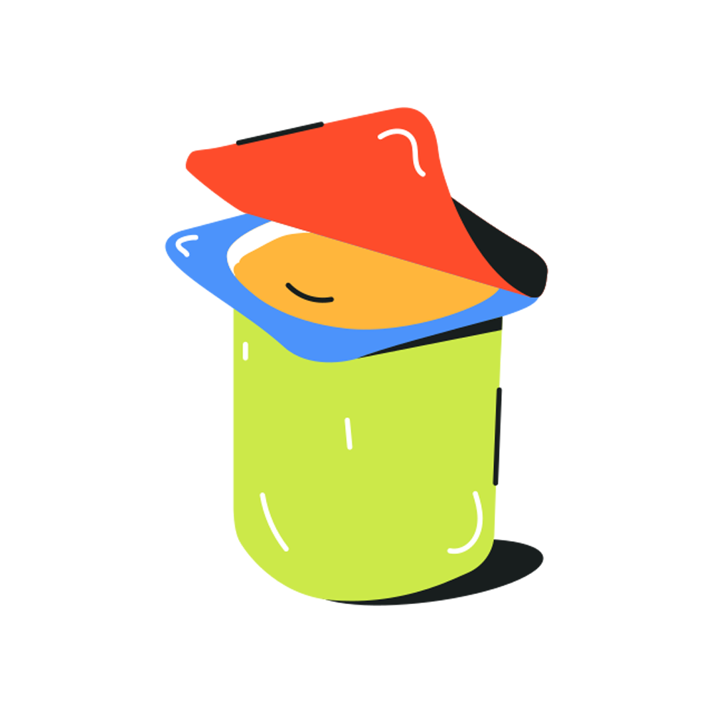 Yogurt Free Sticker Transparent Picture