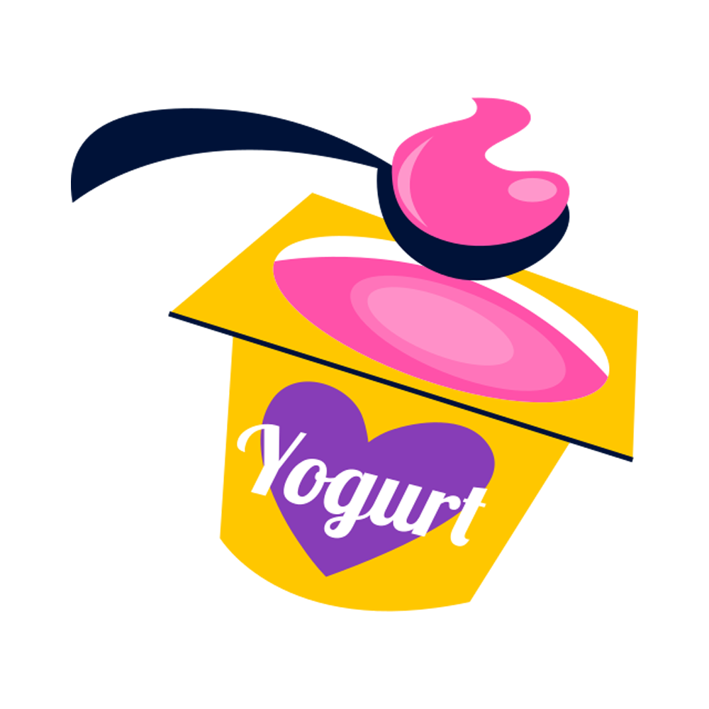 Yogurt Free Sticker Transparent Gallery