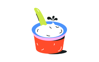 Yogurt Sticker PNG