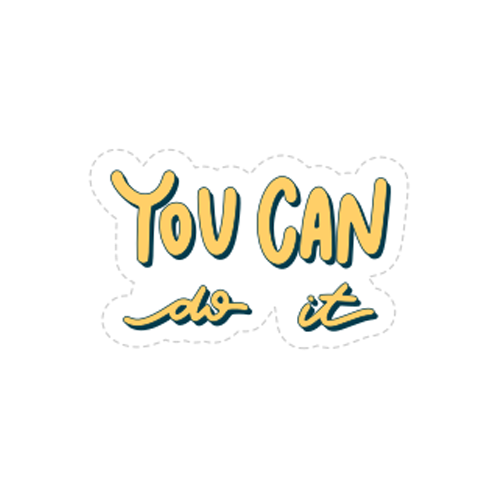 You Can Sticker Transparent Picture