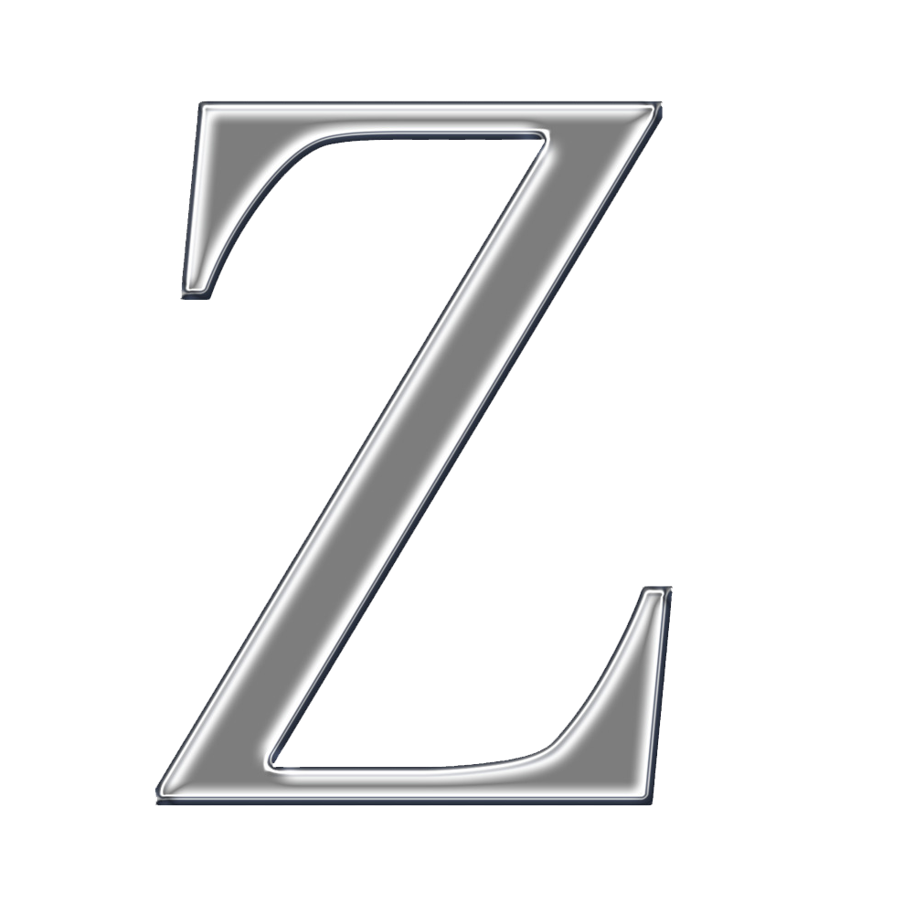 Z Alphabet Transparent Picture