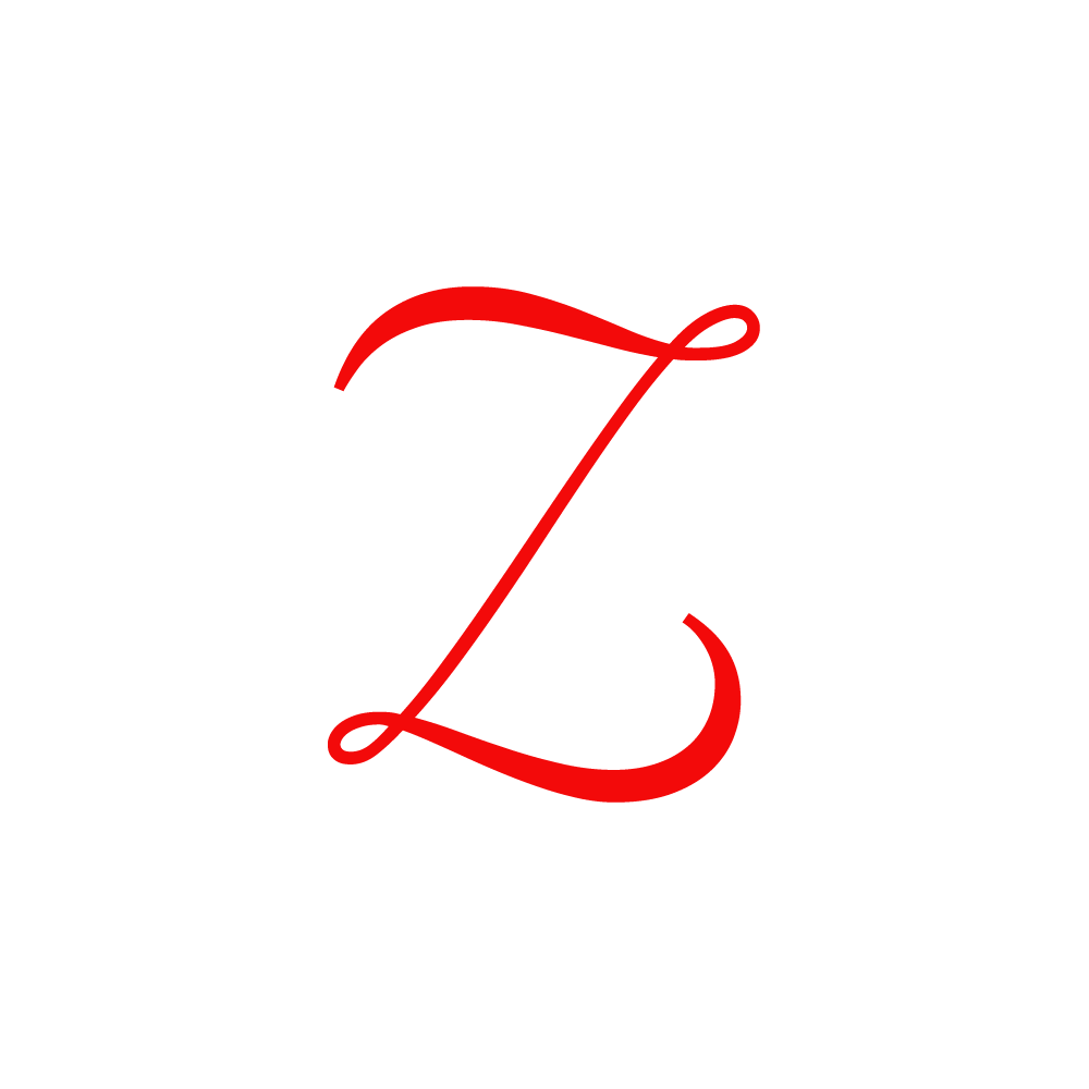 Z Alphabet Red Transparent Image