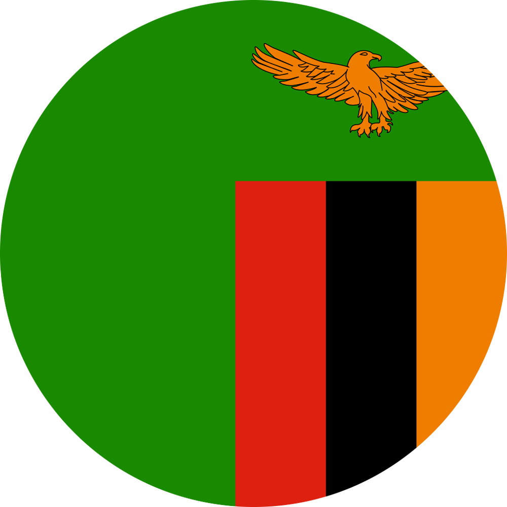 Zambia Flag Transparent Photo