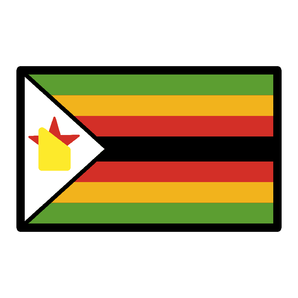 Zimbabwe Flag Transparent Photo