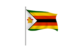 Zimbabwe Flag PNG